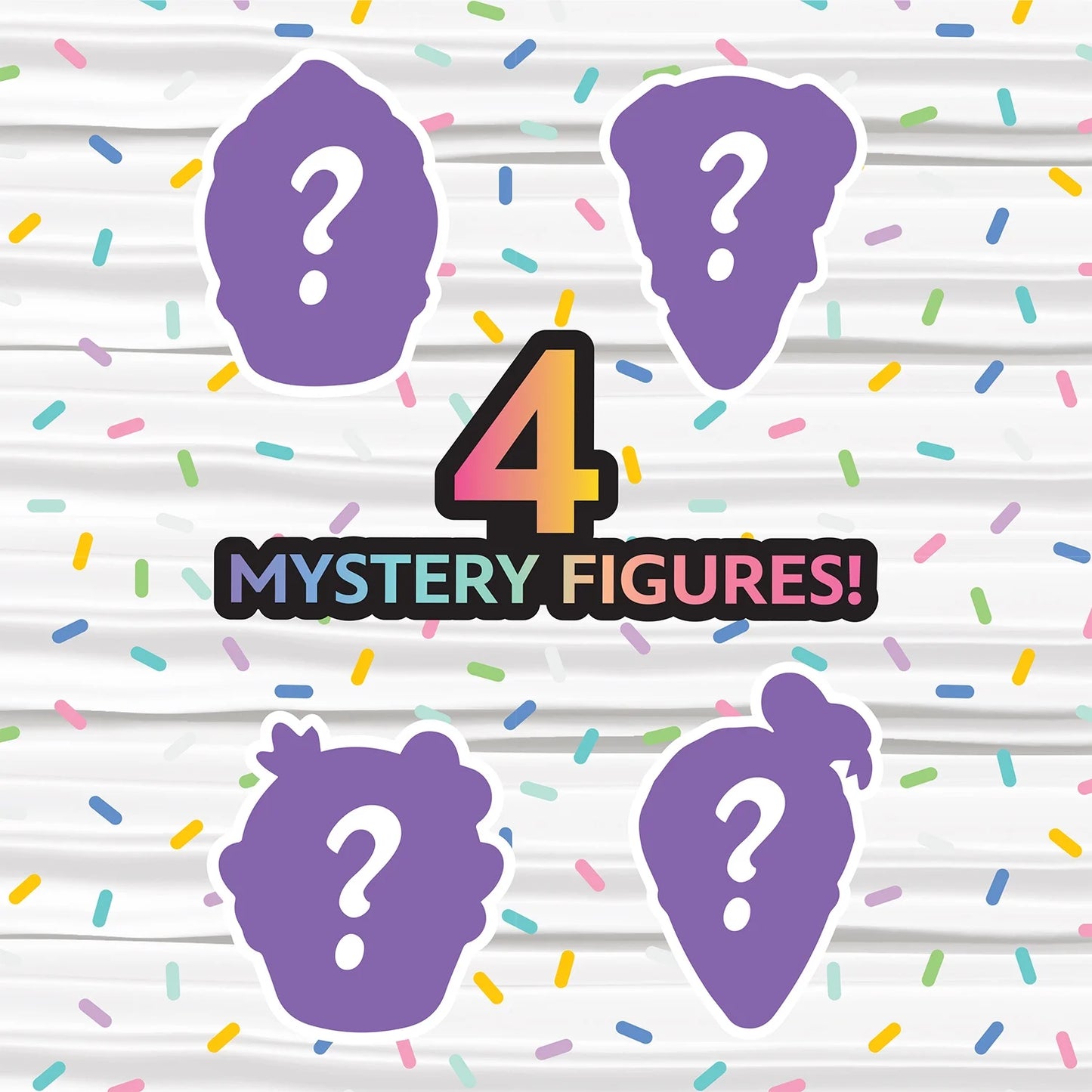 Expositores Disney Munchlings Mini Munch, conjunto de 7 figuras, mudança de cor, perfumado