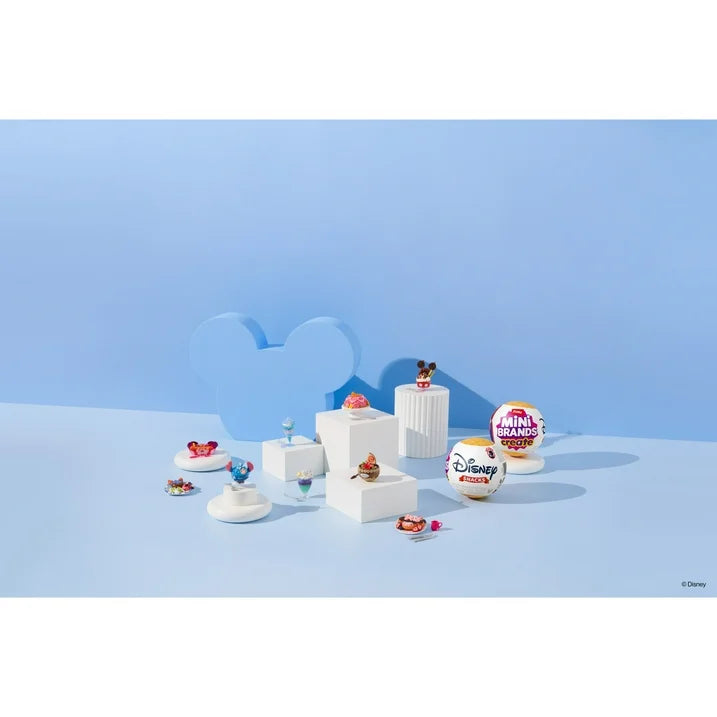 Mini Brands criam Disney Snacks S1 (sortidos) novidade cega colecionável e brinquedo de mordaça da ZURU