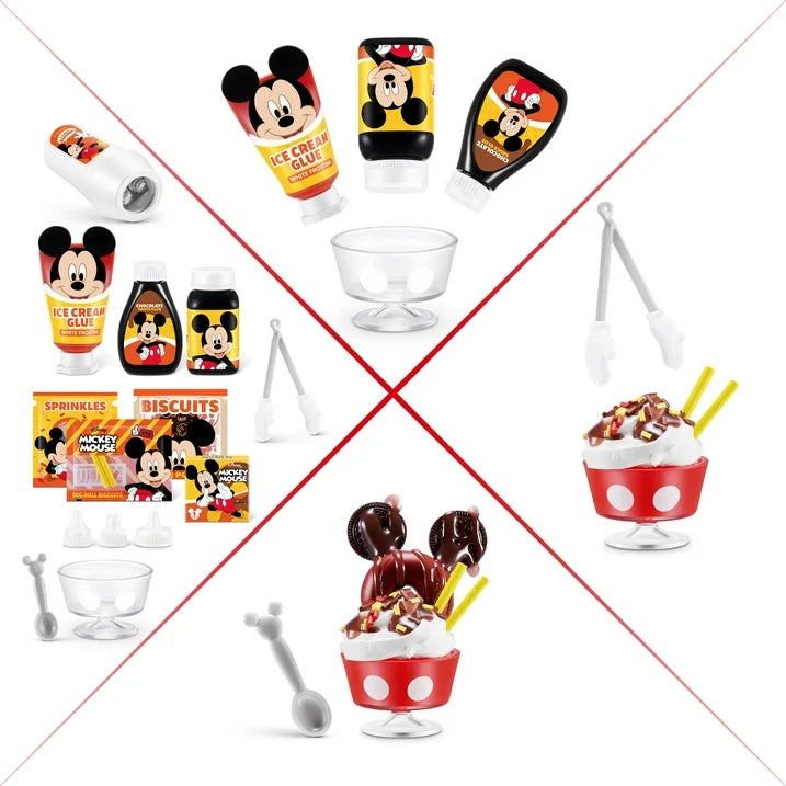Mini Brands criam Disney Snacks S1 (sortidos) novidade cega colecionável e brinquedo de mordaça da ZURU