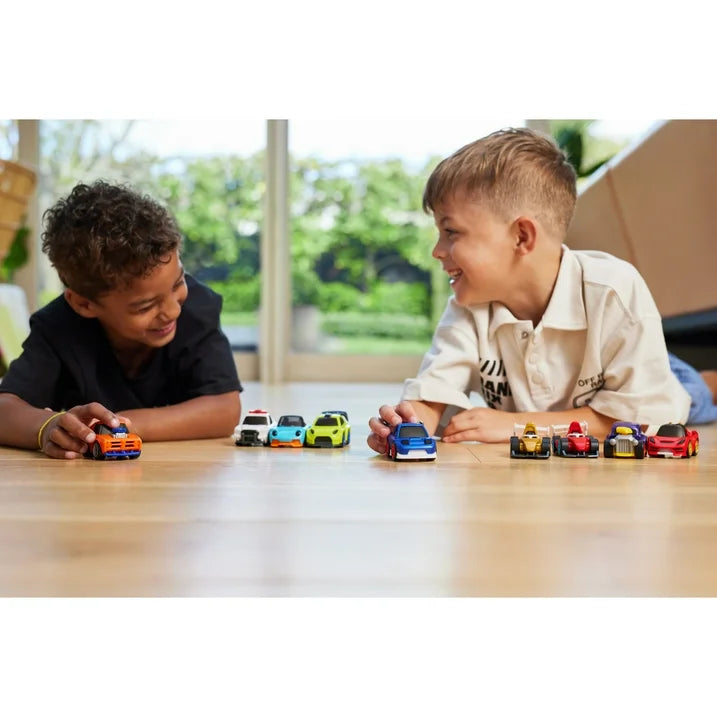 5 Mini Brinquedos Colecionáveis Surpresa com Tema de Carro de Corrida Make-A-Racer da ZURU