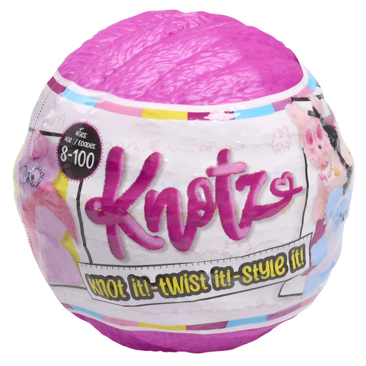 Just Play Knotz Animal Série 1, Brinquedo de Atividade Inovador, para meninos e meninas, para crianças a partir dos 8 anos.