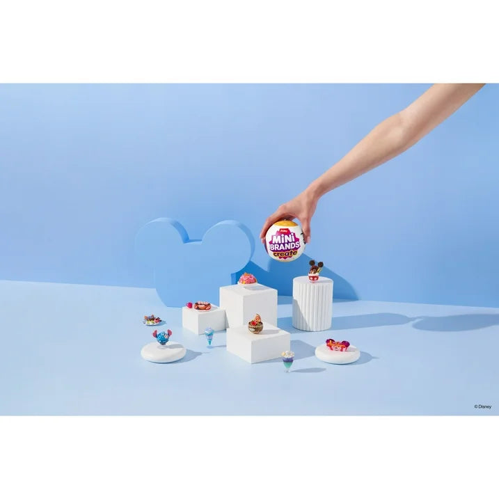 Mini Brands criam Disney Snacks S1 (sortidos) novidade cega colecionável e brinquedo de mordaça da ZURU