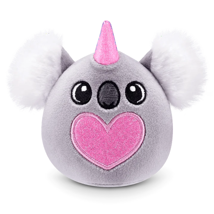 Rainbocorns Eggzania 4,7 polegadas (Baby Mania), peluche surpresa com desempacotamento e brinquedo macio para meninas