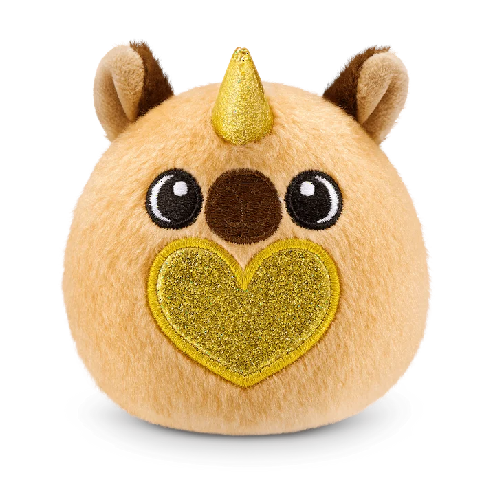 Rainbocorns Eggzania 4,7 polegadas (Baby Mania), peluche surpresa com desempacotamento e brinquedo macio para meninas